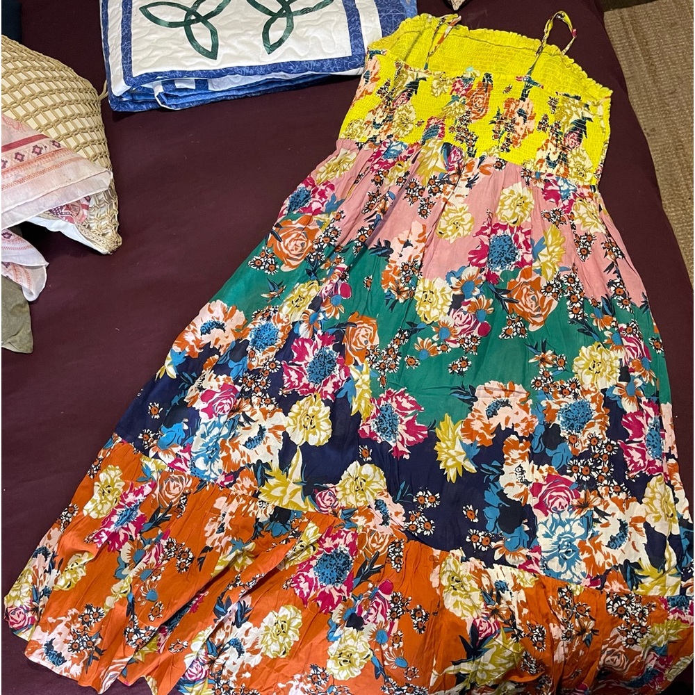 Anthropologie, summer dress 2X